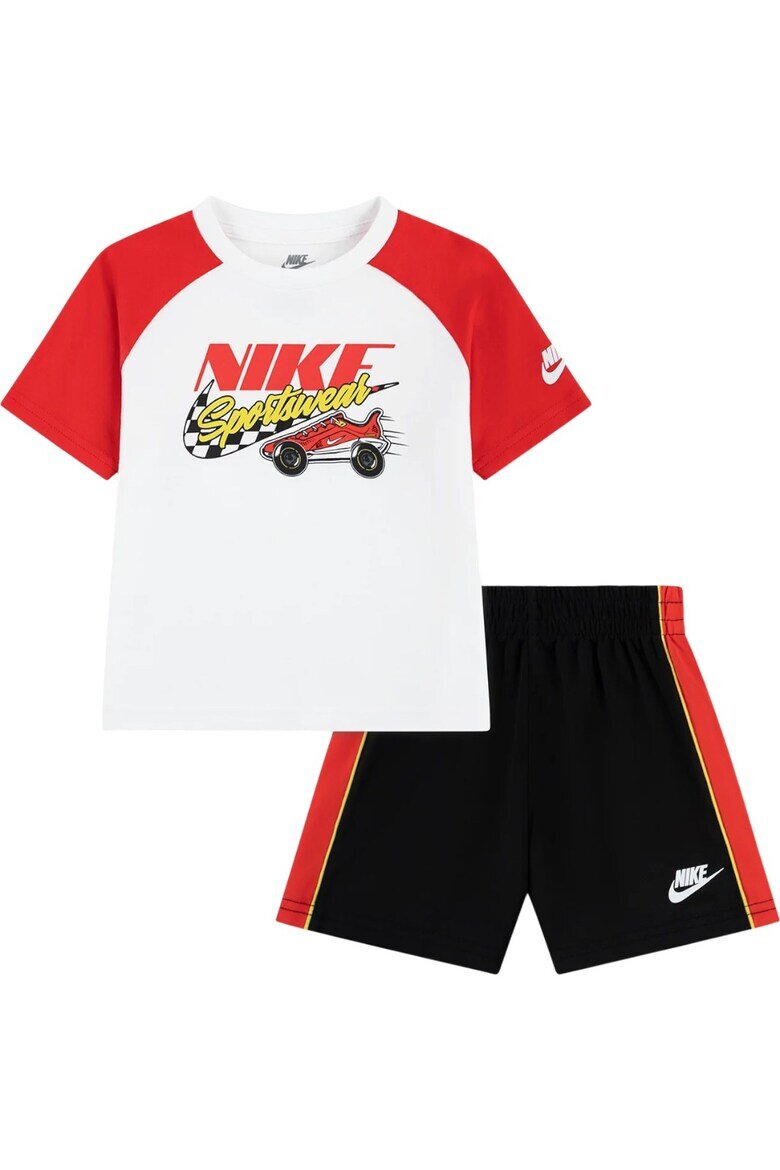 Nike Комплект Victory Lap 60285 Червен/Черен