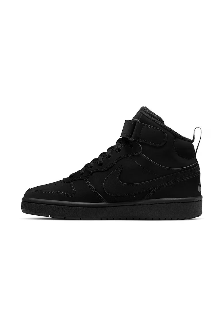 Nike Кожени маратонки Court Borough с велкро