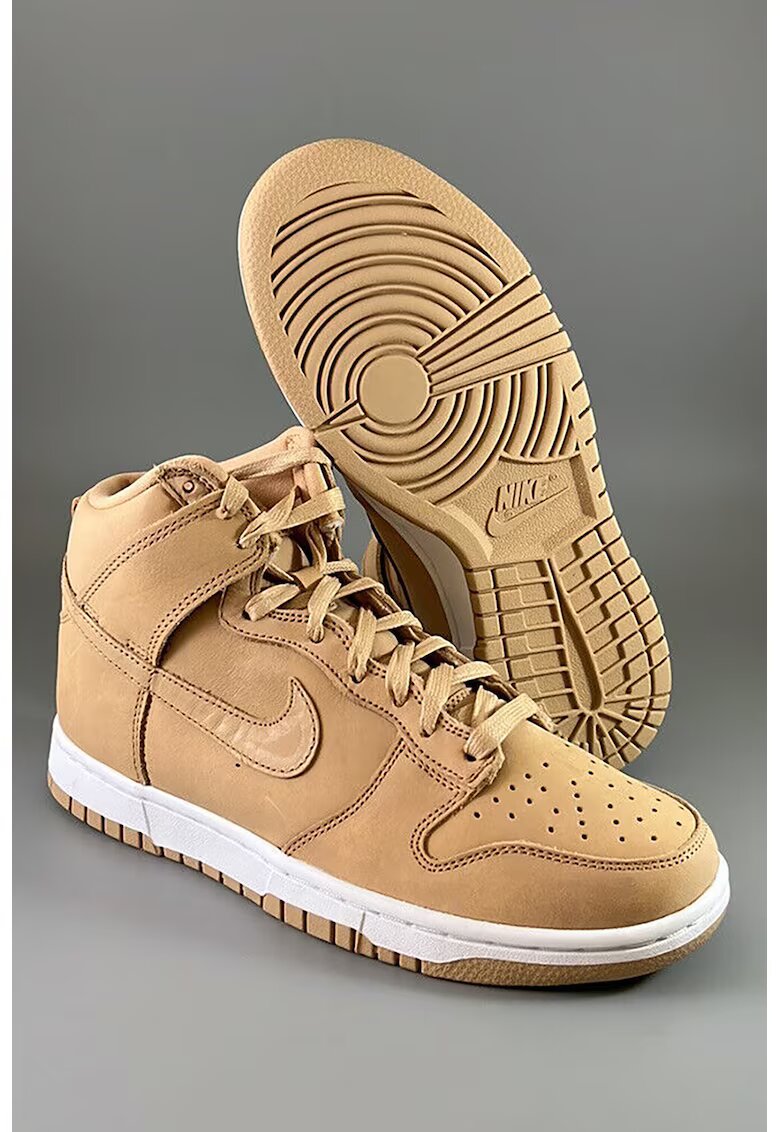 Nike Кожени спортни обувки Dunk High