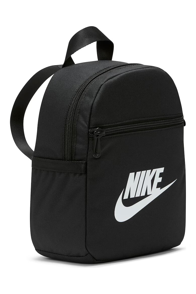 Nike Малка раница Futura 365 с лого Бял/Черен