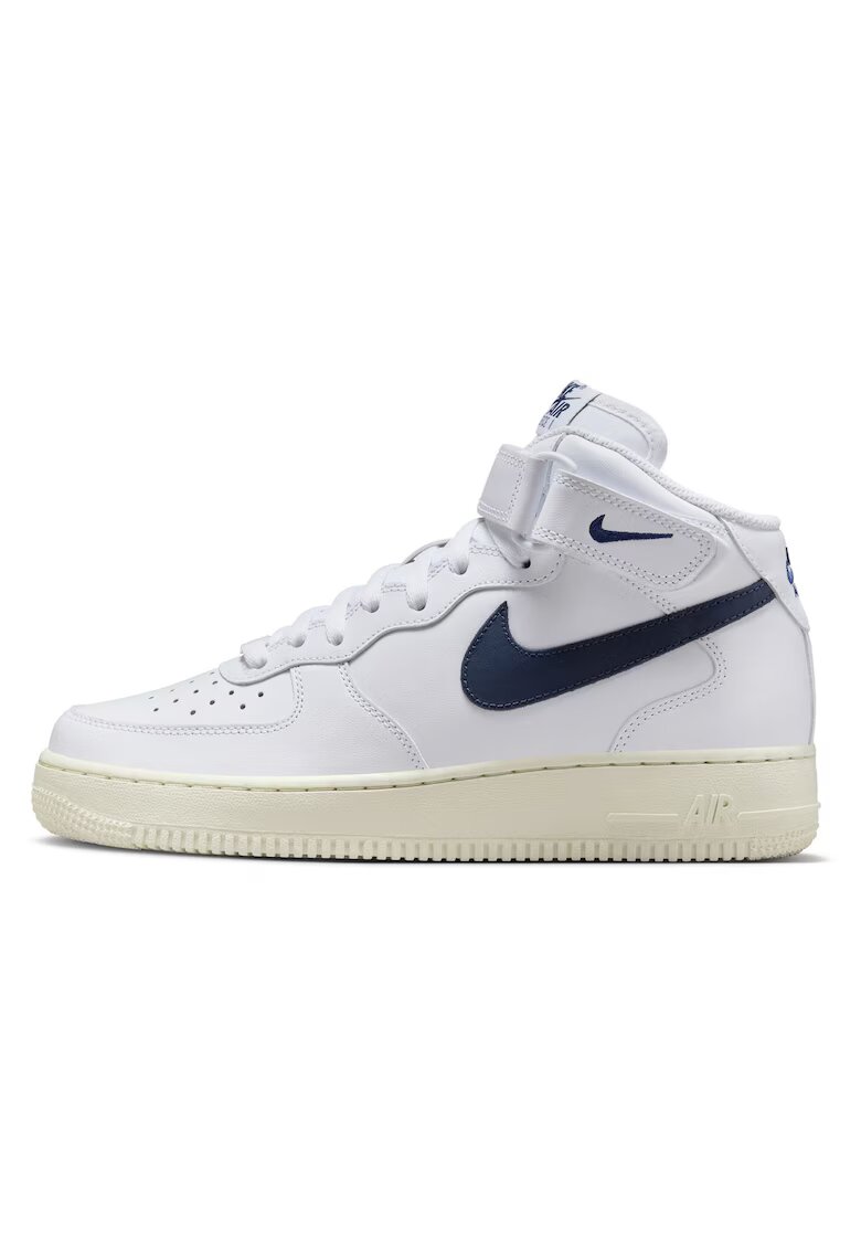 Nike Маратонки - Air Force 1 '07 Mid DD9625-105 - Бели