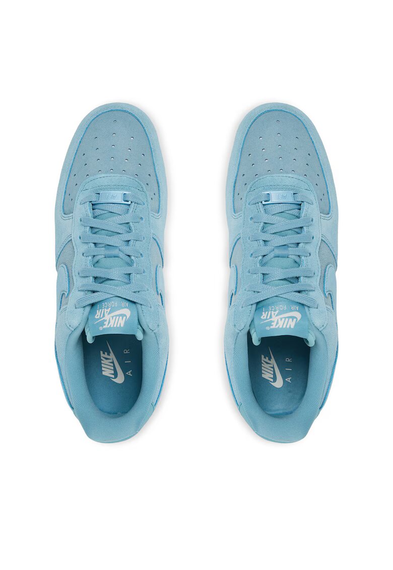 Nike Маратонки Air Force 1 '07 - сини - естествена кожа