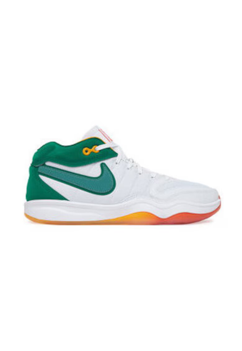 Nike Мъжки баскетболни обувки 305363428 - Текстил - Бели