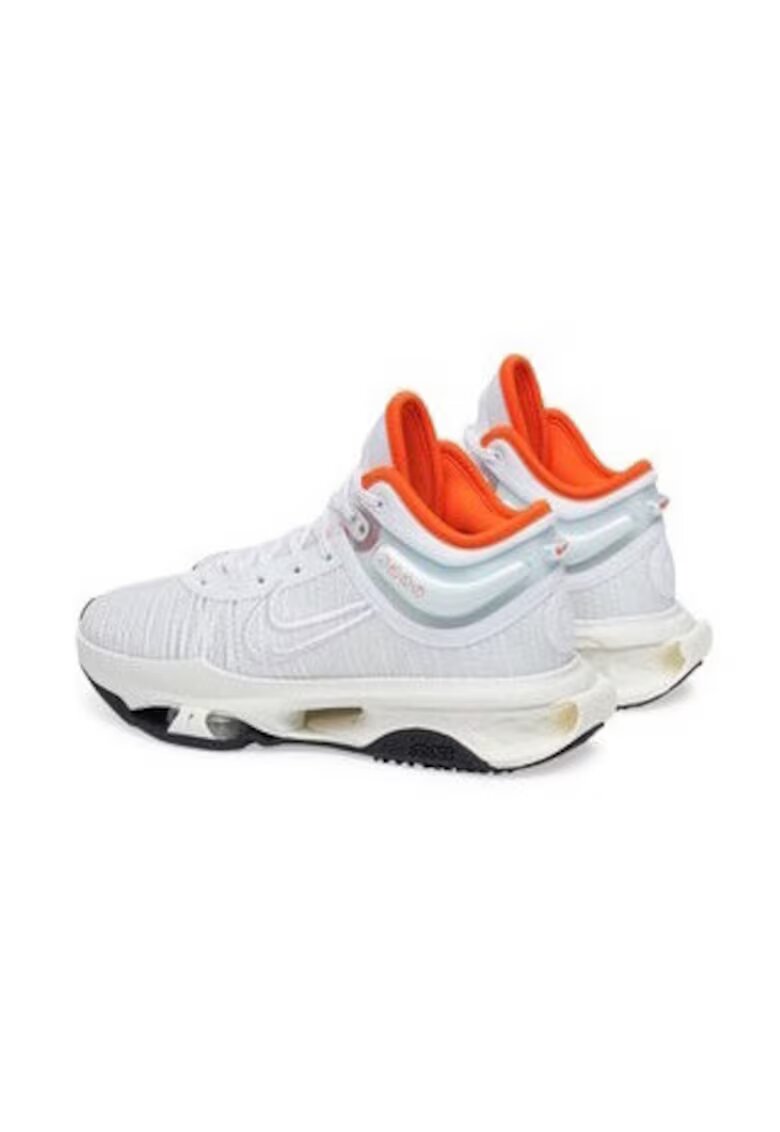 Nike Мъжки баскетболни обувки 305363442 - Текстил - Бели - Бял