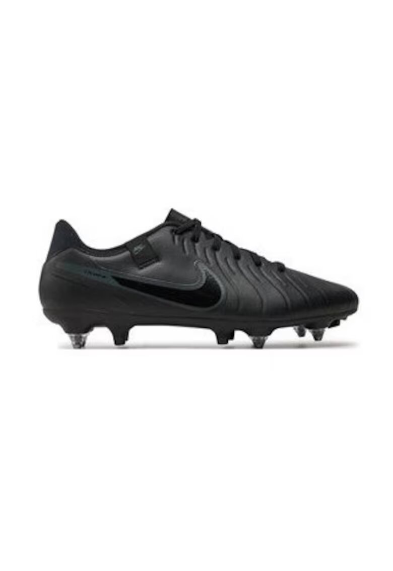 Nike Мъжки футболни обувки 305078902 - Еко кожа - Черни