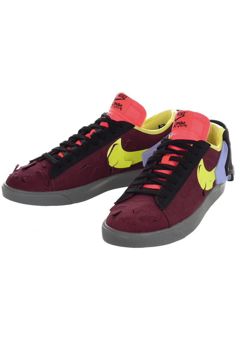 Nike Мъжки кецове Blazer Low - естествена кожа/текстил - многоцветни