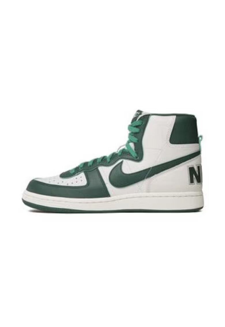 Nike Мъжки спортни обувки 302994076 - Естествена кожа - Бели