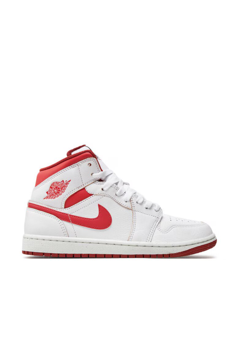 Nike Мъжки спортни обувки 304217852 - Естествена кожа - Бели