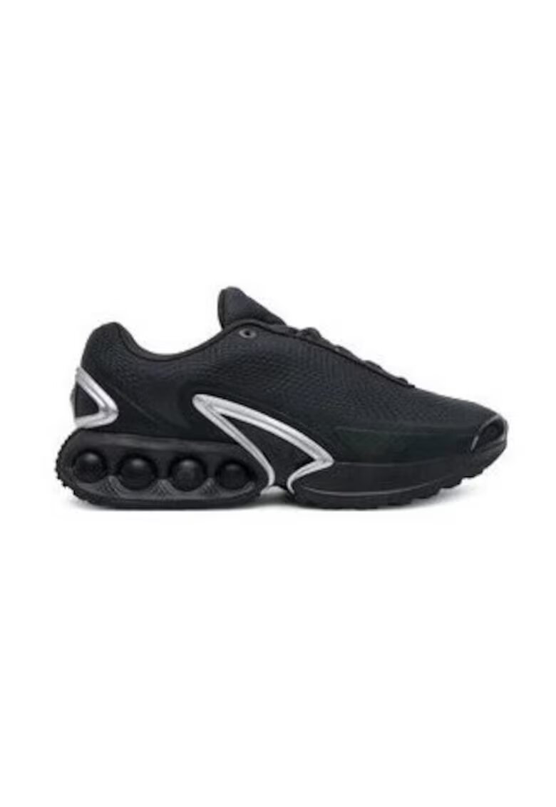 Nike Мъжки спортни обувки 305284556 - текстил - сиви - Черен/Сребрист
