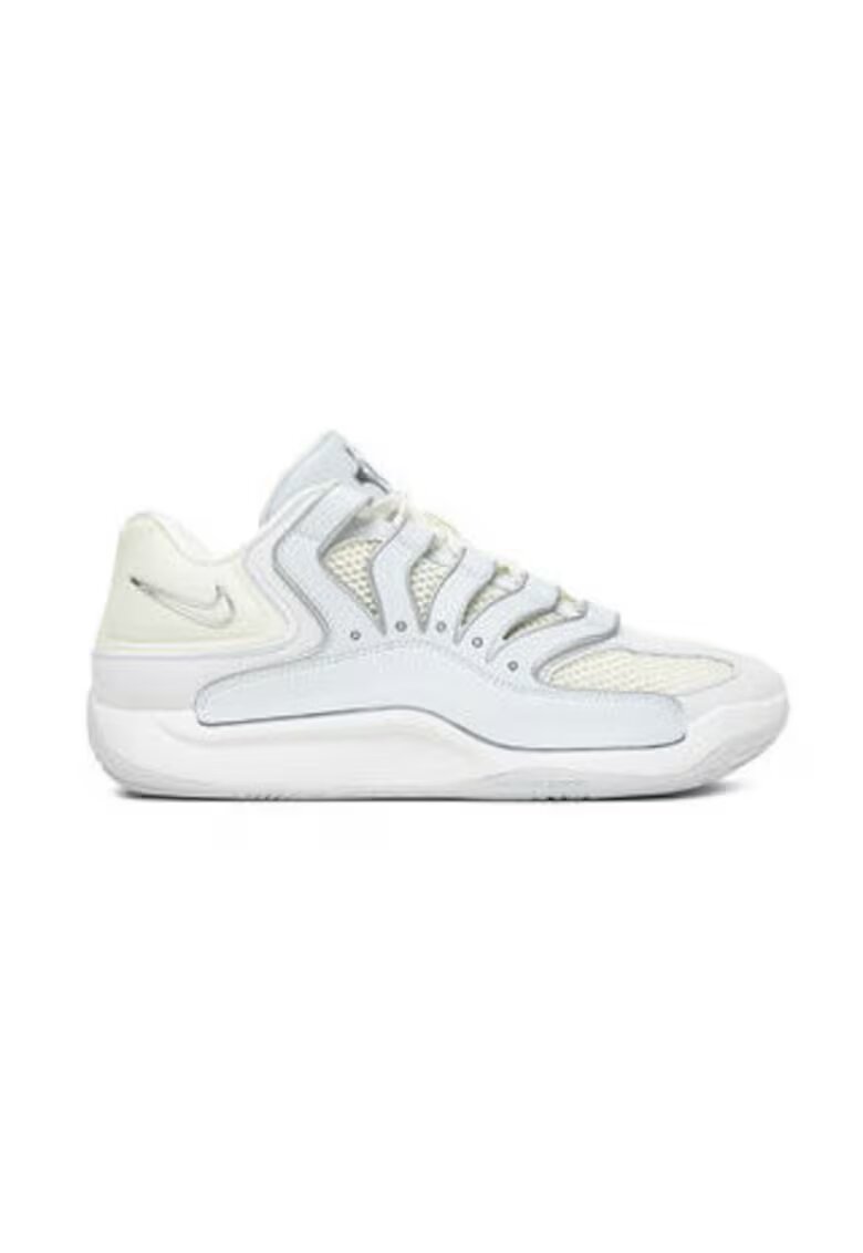 Nike Мъжки спортни обувки - баскетбол - синтетични - бели