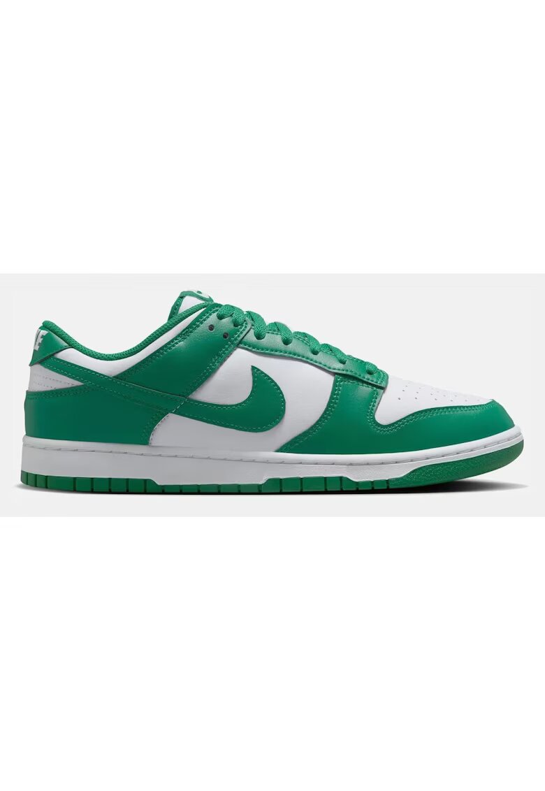 Nike Мъжки спортни обувки Dunk Low Retro - Бял/Зелен - пяна