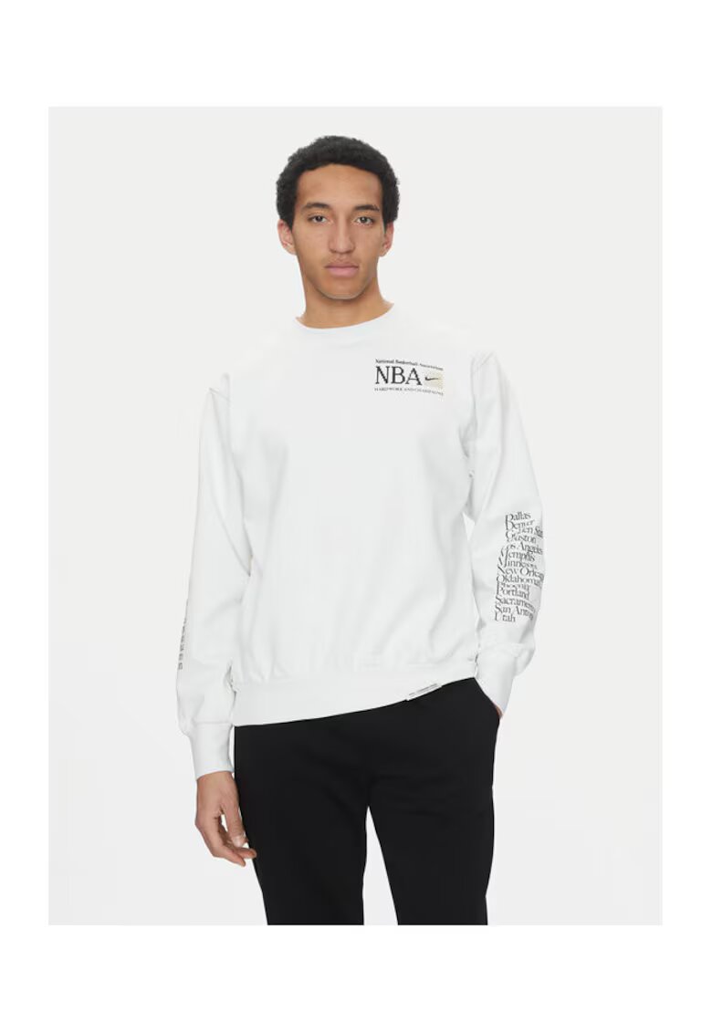 Nike Мъжки суитшърт - 305365934 - Памук/Полиестер -