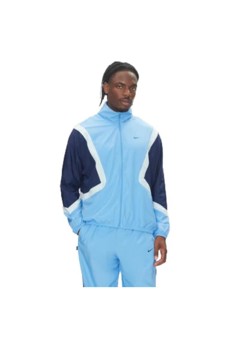 Nike Мъжко спортно яке - FZ0248 412 - полиестер - синьо