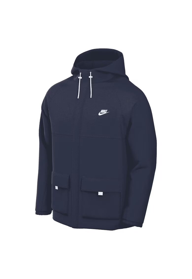 Nike Мъжко яке m nk club bowline jacket - FN3108-410 - Синьо