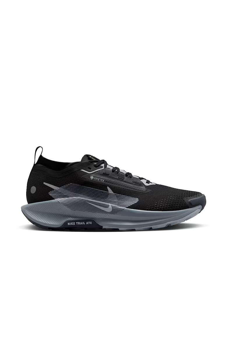 Nike Непромокаеми обувки Pegasus Trail 5 GTX за бягане Черен/Въглен сиво