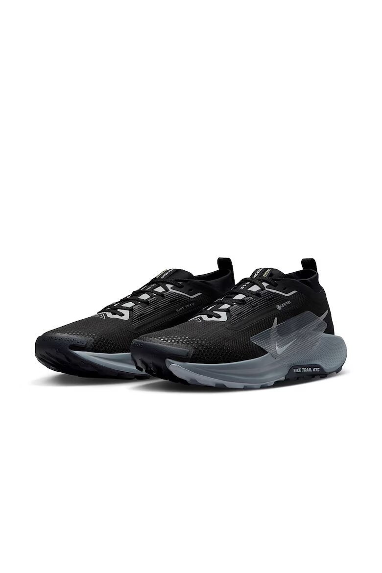 Nike Непромокаеми обувки Pegasus Trail 5 GTX за бягане Черен/Въглен сиво