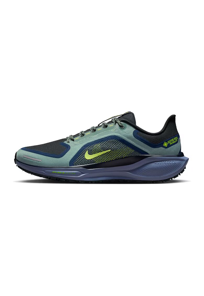 Nike Непромокаеми обувки за бягане Pegasus 41 GTX - Тъмносин/Избеляло черно/Бледозелен