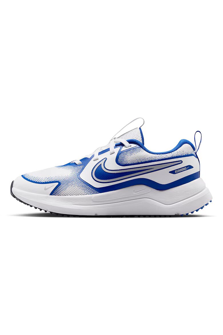 Nike Обувки Cosmic за бягане с лого Бял/Кралско Синьо