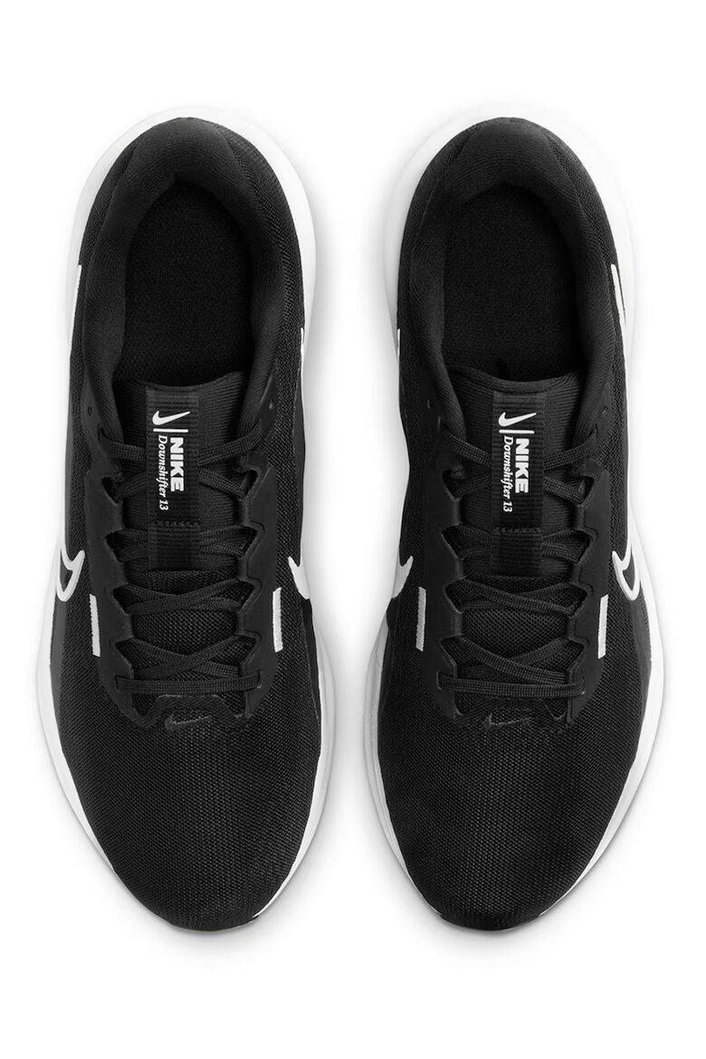 Nike Обувки Downshifter 13 Road за бягане с мрежа и лого Бял/Черен