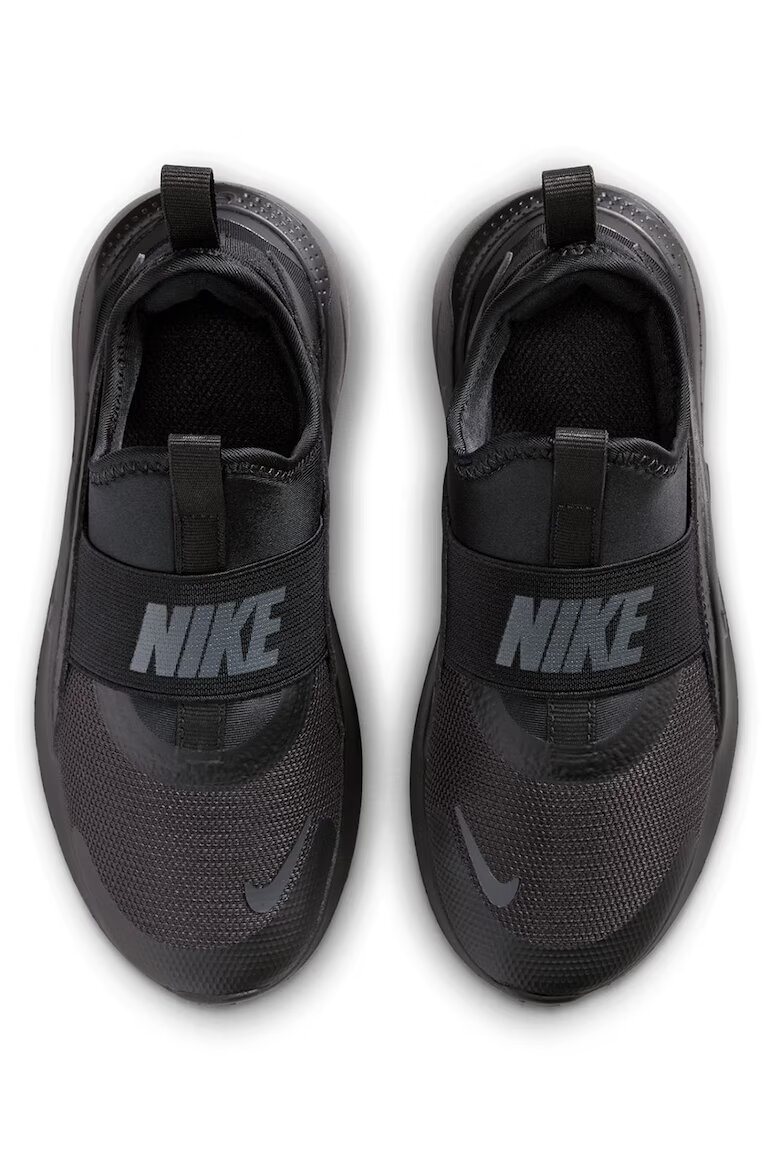 Nike Обувки Flex Runner 4 за бягане с ластична каишка Черен/Антрацитно сиво