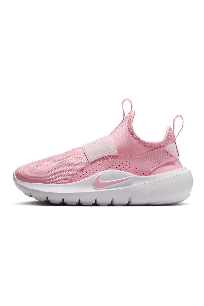 Nike Обувки Flex Runner 4 за бягане с ластична каишка Светлорозов