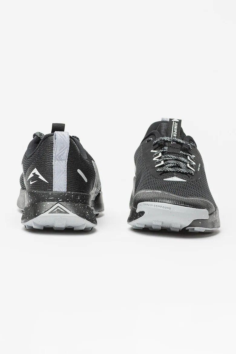 Nike Обувки Juniper Trail 3 за бягане Черен/Светло пепеляво сиво