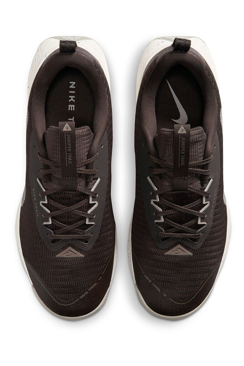 Nike Обувки Juniper Trail 3 за бягане Тъмнокафяв/Черен/Tъмносив