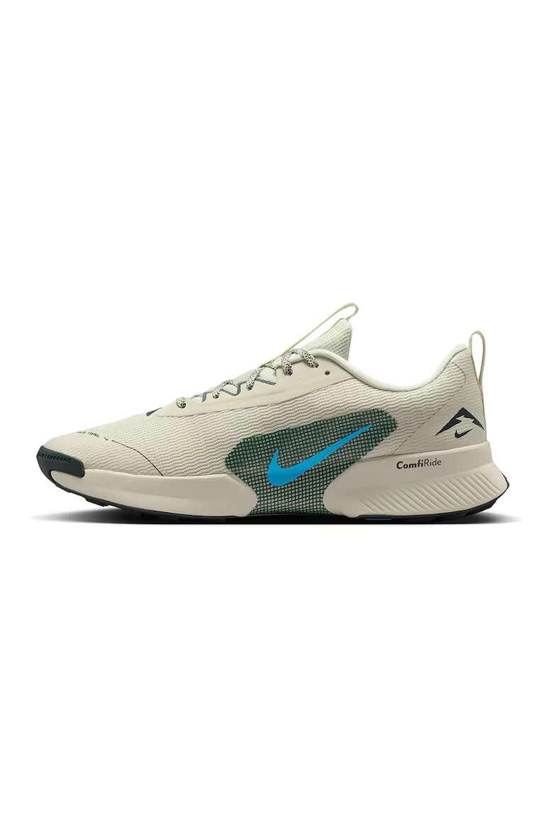 Nike Обувки Juniper Trail 3 за бягане Зелен/Син/Крем