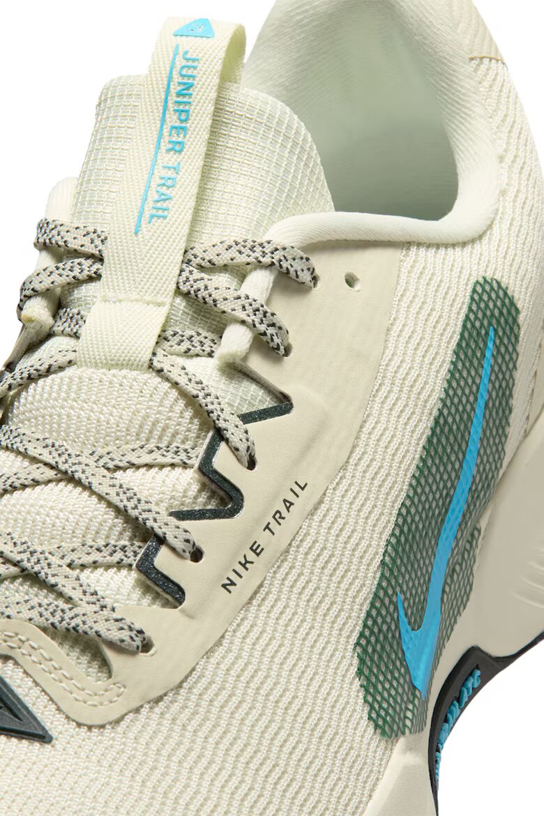 Nike Обувки Juniper Trail 3 за бягане Зелен/Син/Крем
