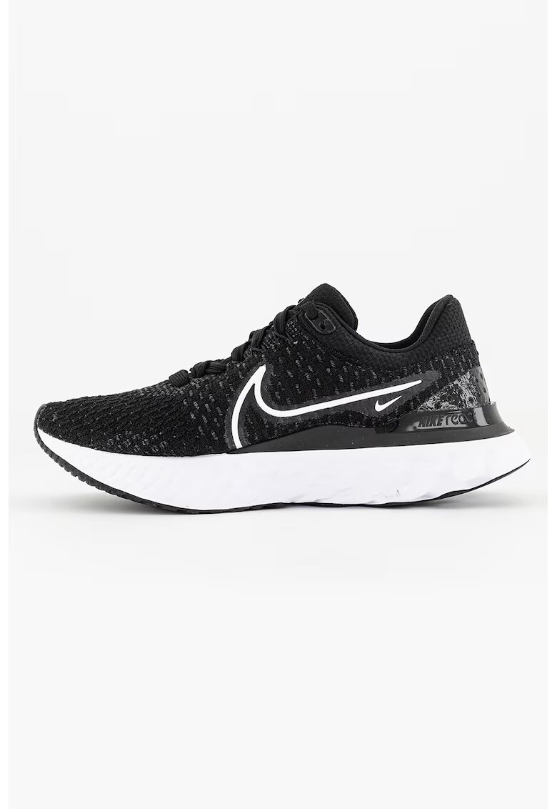 Nike Обувки React Infinity Run Flyknit 3 за бягане - Бял/Черен