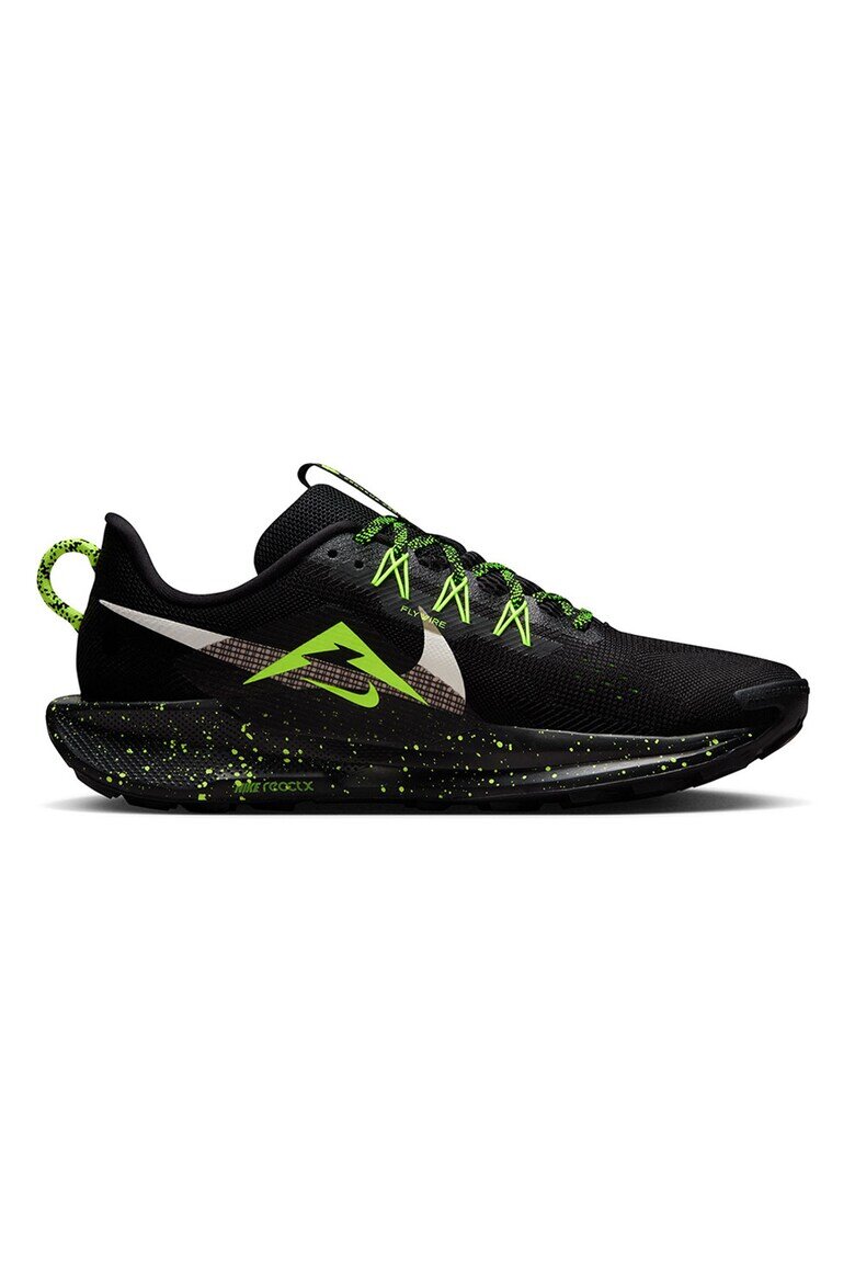 Nike Обувки ReactX Pegasus 5 за трейл Бял/Избеляло черно