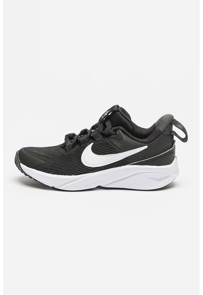 Nike Обувки Star Runner 4 за бягане - Бял/Черен