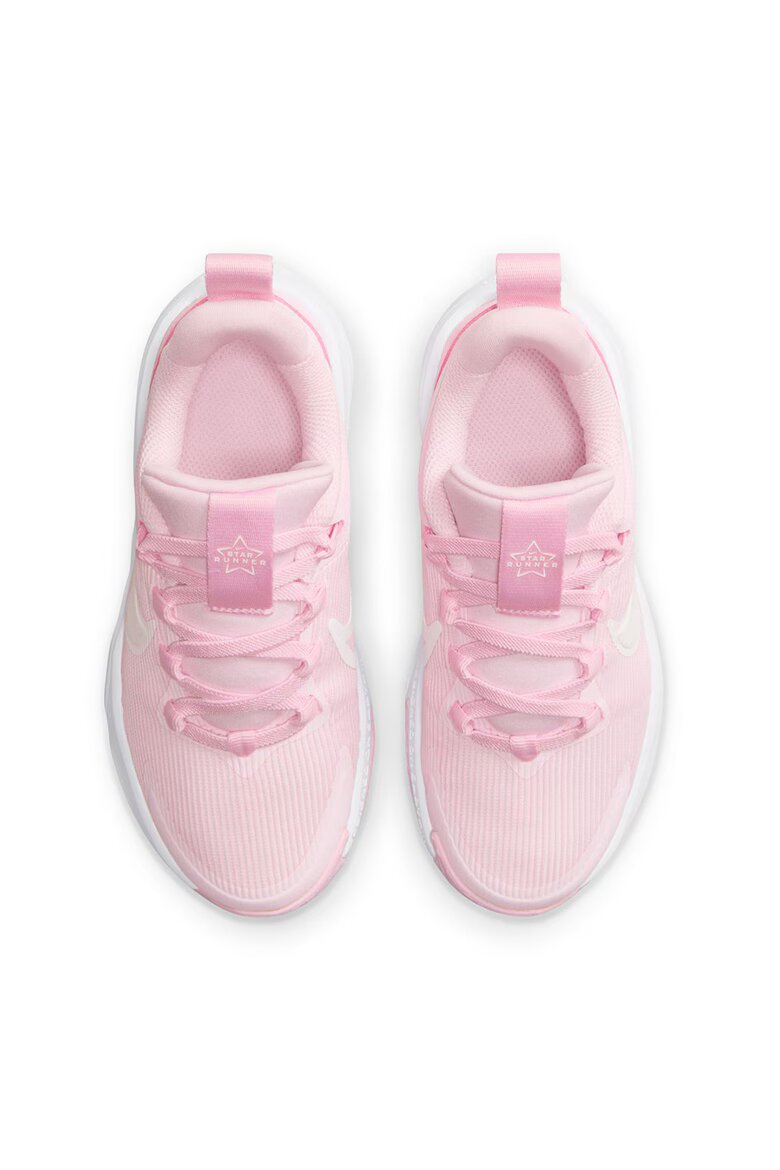 Nike Обувки Star Runner 4 за бягане Бял/Розово
