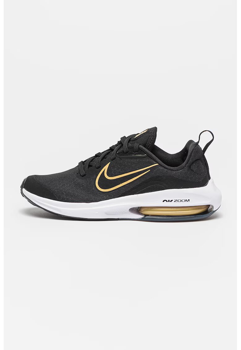 Nike Обувки за бягане Air Zoom Arcadia - Черен/Синапено жълто