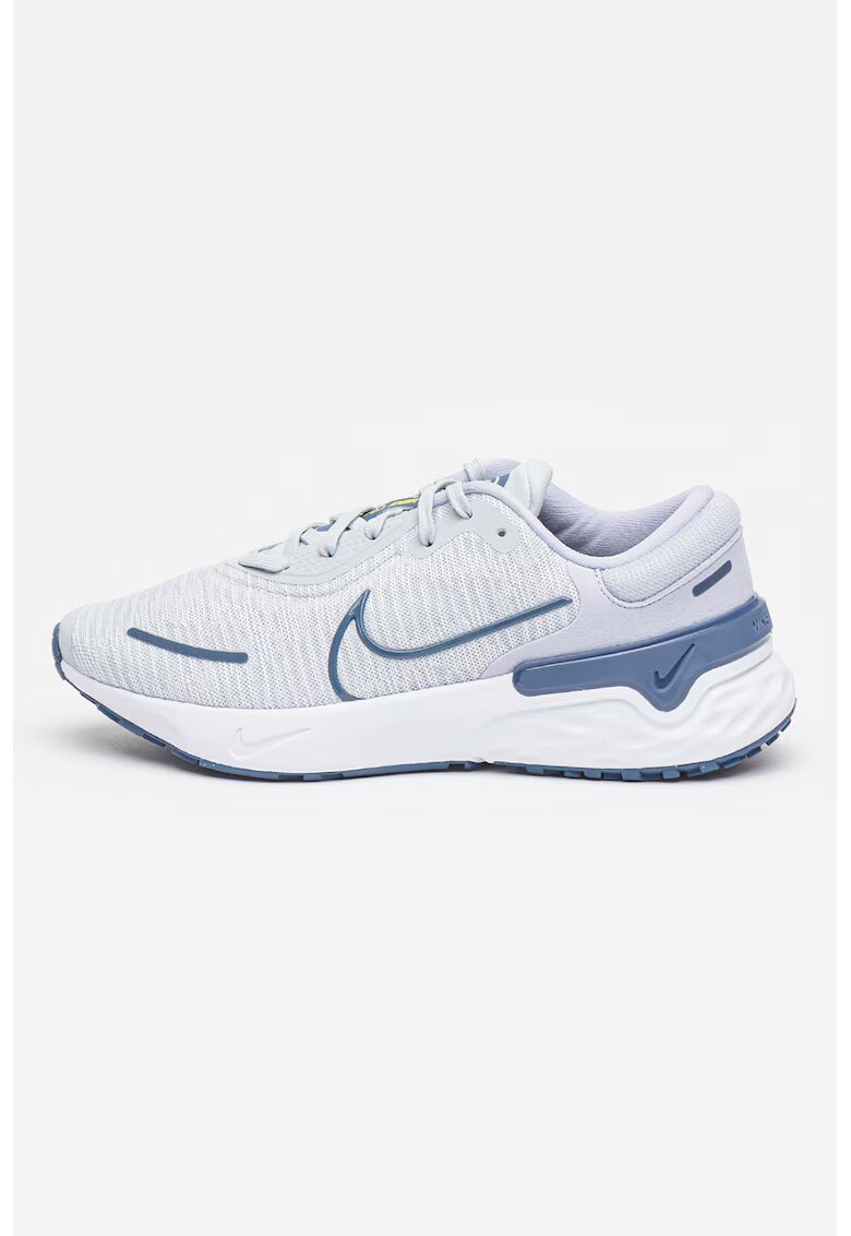 Nike Обувки за бягане Renew 4 - Светло сив/Тъмносин