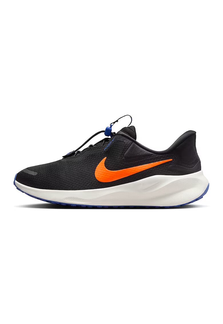 Nike Обувки за бягане Revolution 7 - Черен/Мандарина/Бял