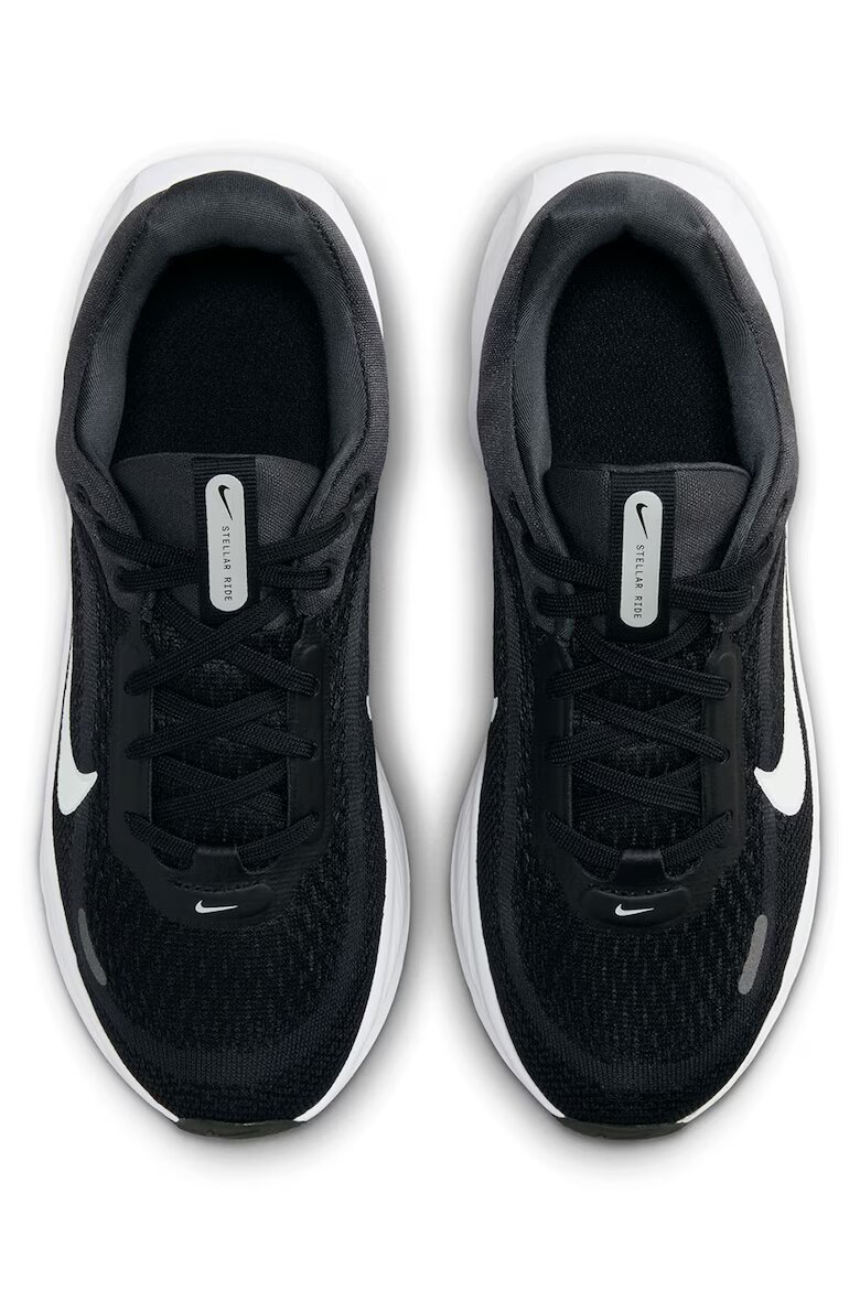 Nike Обувки за бягане Stellar Ride с лого Бял/Черен
