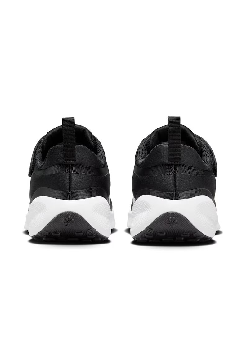 Nike Омекотени обувки Revolution 7 за бягане с велкро Бял/Черен