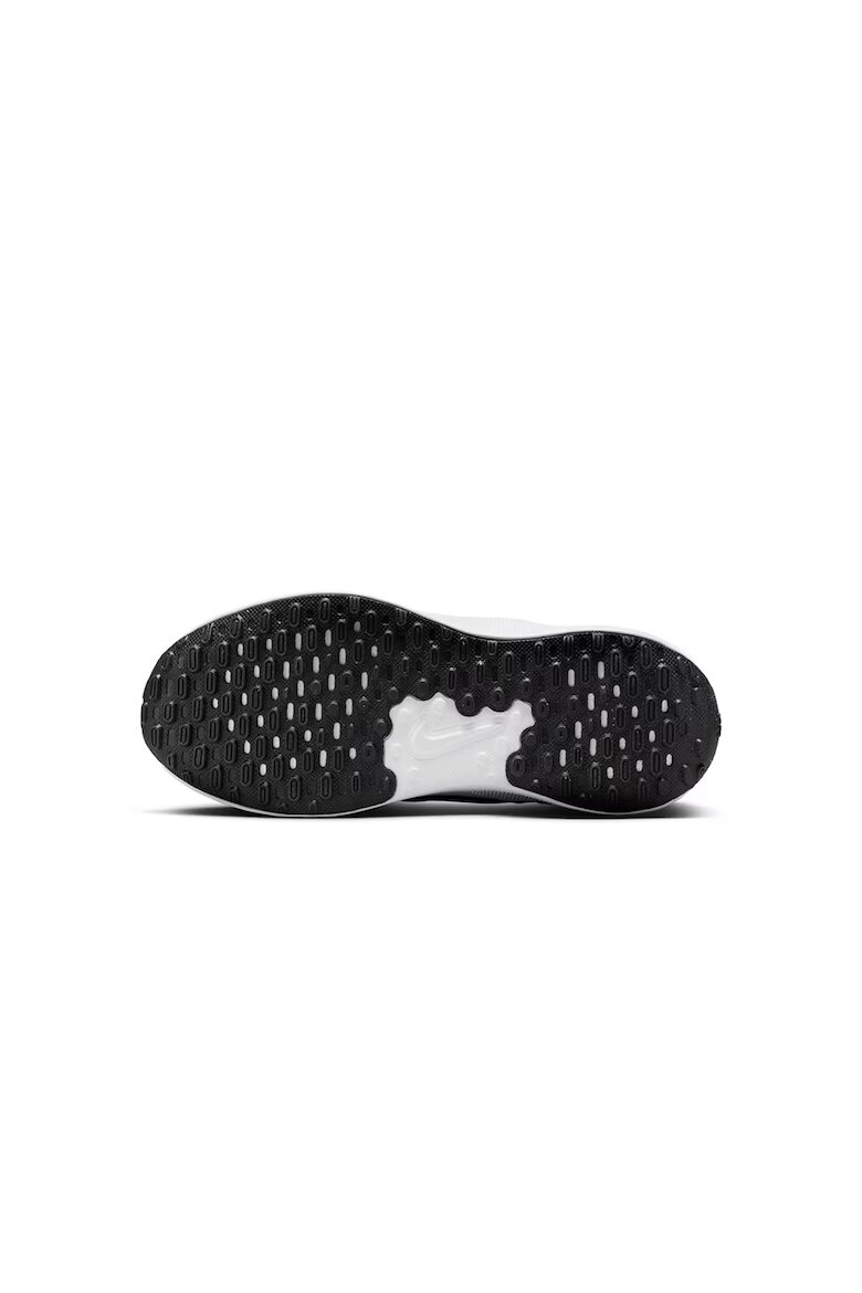 Nike Омекотени обувки Revolution 7 за бягане с велкро Бял/Черен