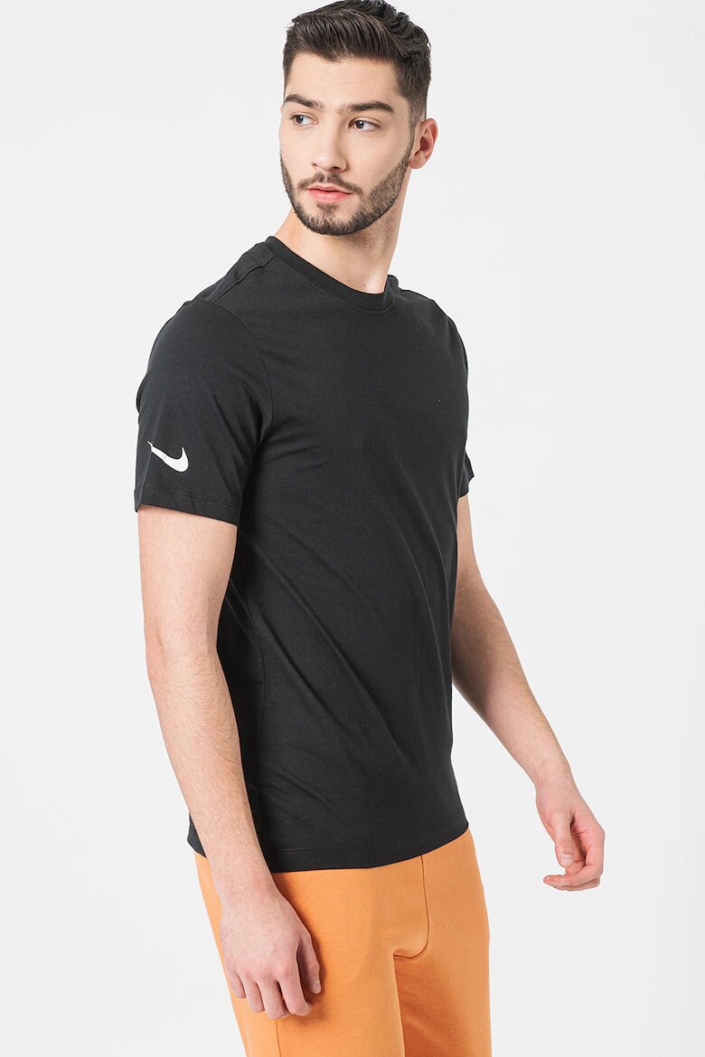 Nike Памучна футболна тениска Park20 Черен
