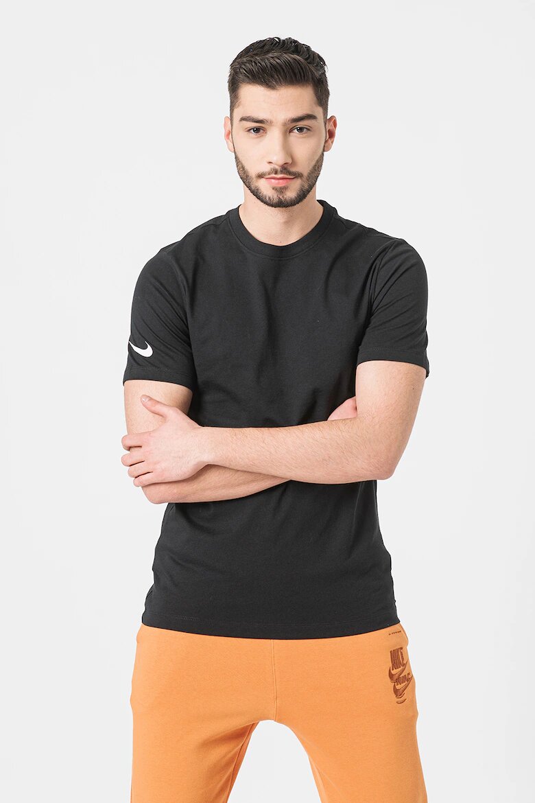 Nike Памучна футболна тениска Park20 Черен