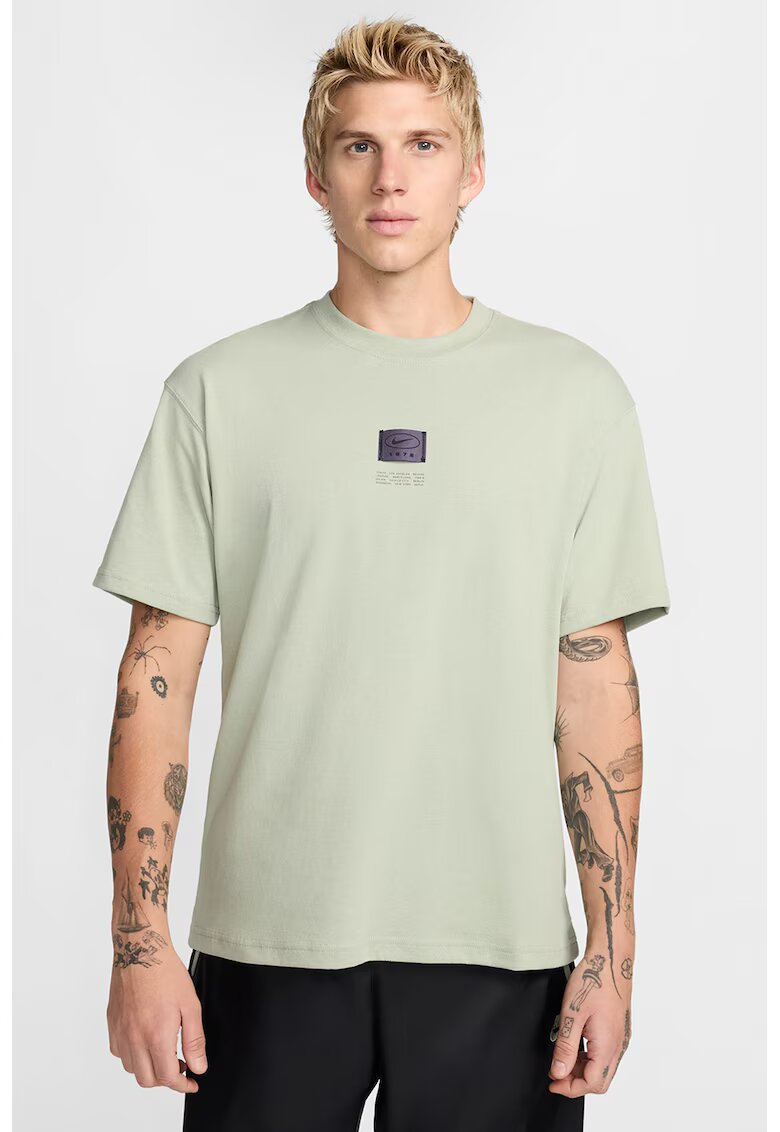 Nike Памучна тениска Lifestyle с лого