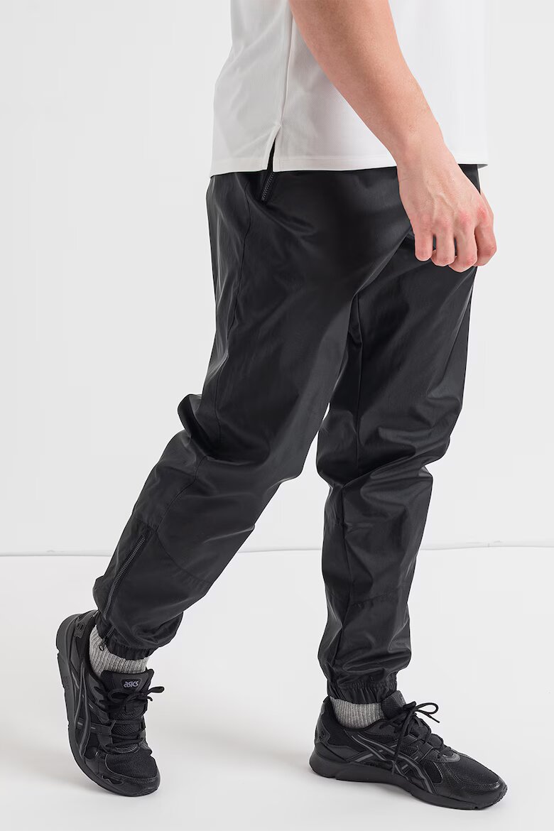 Nike Панталон Windrunner с цепки с цип на глезените Бял/Черен