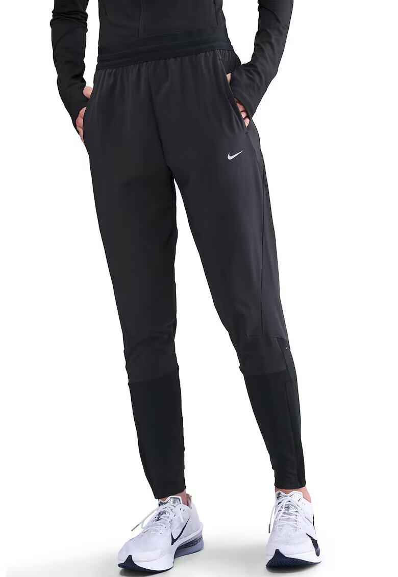 Nike Панталон за бягане Swift Dri-FIT - Черен/Сребрист