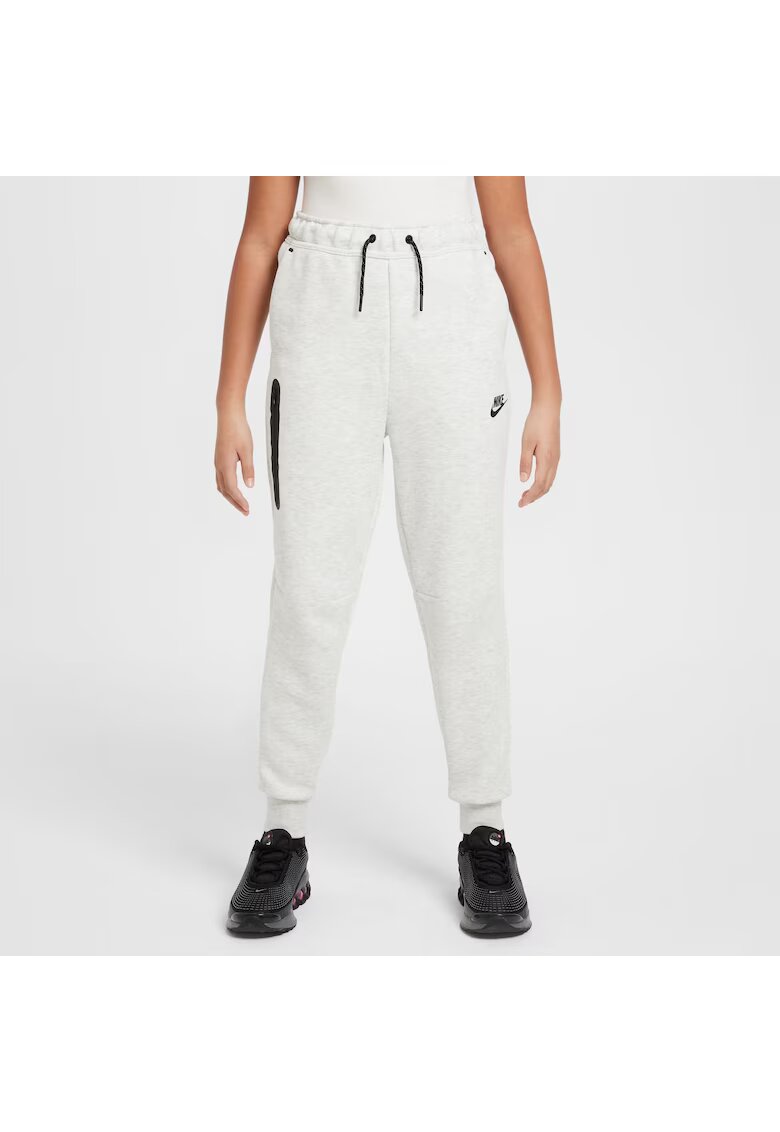 Nike Панталони G Nsw Tch Flc Джогър - Pd - Сив