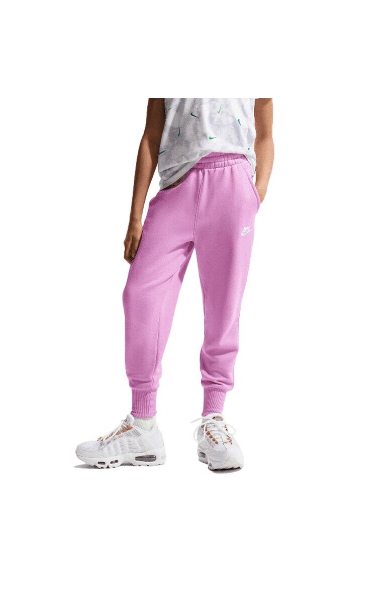 Nike Панталони Sportswear Club FL JR FD2921-503 Момичета Розов