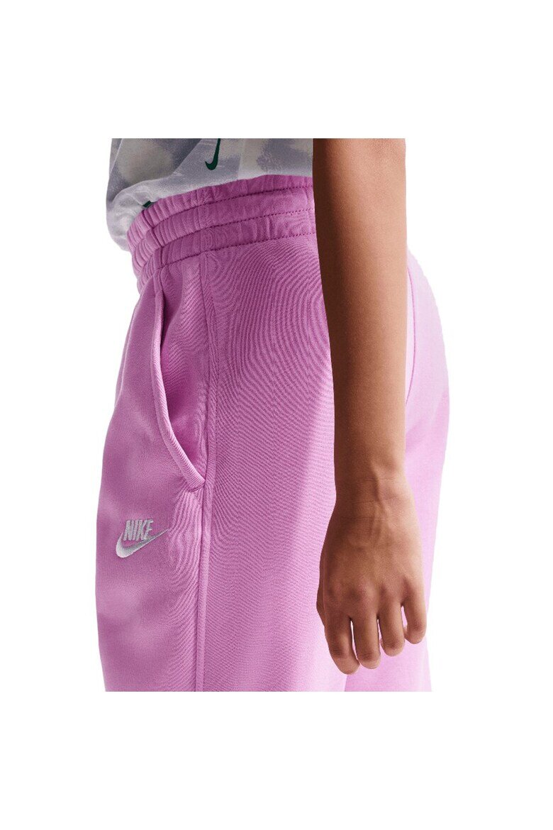 Nike Панталони Sportswear Club FL JR FD2921-503 Момичета Розов