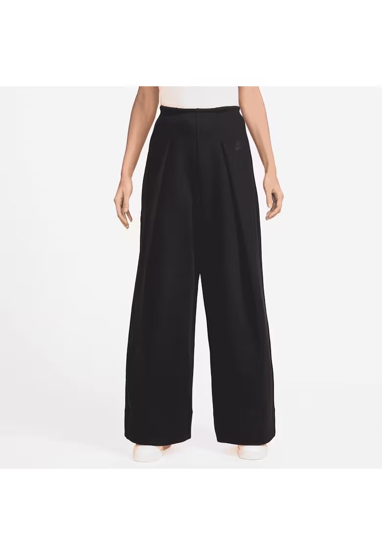 Nike Панталони W NSW TCH FLC HR PLT PANT WIDE-FV8052-010