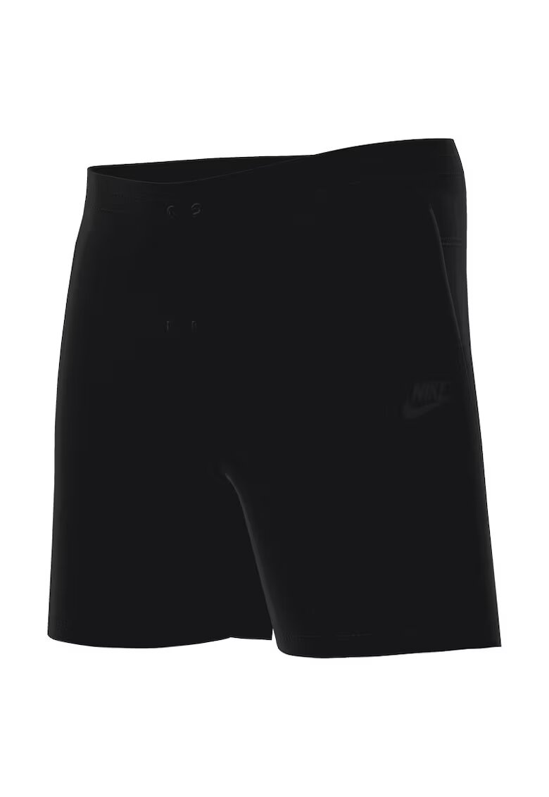 Nike Панталони за момчета - b nsw tech flc къси - FD3289-010 - черни