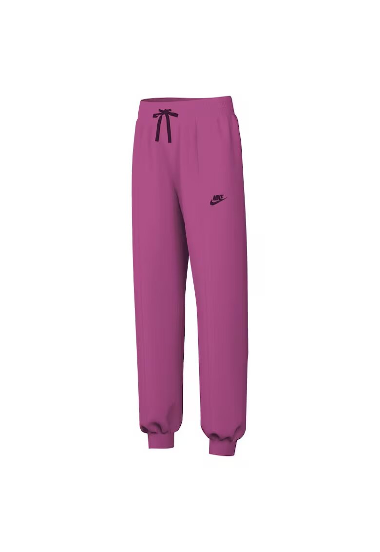 Nike Панталони за момичета - g nsw tch flc jggr - FD2975-605 - Розов